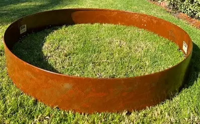 redcor corten garden ring